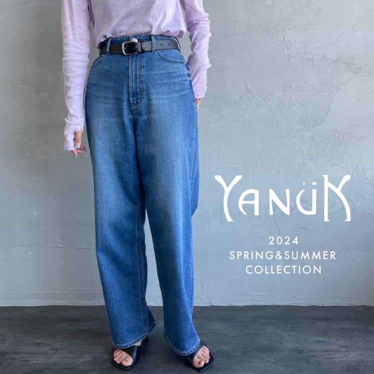 WEB先行予約】[YANUK/ヤヌーク] 別注 JOAN for JEANS FACTORY ルーズ