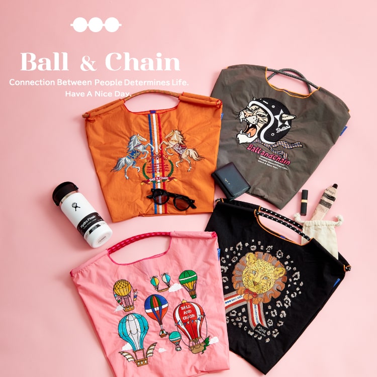 BALL&CHAIN/ボールアンドチェーン] TWO.HORSES 刺繍デザイン