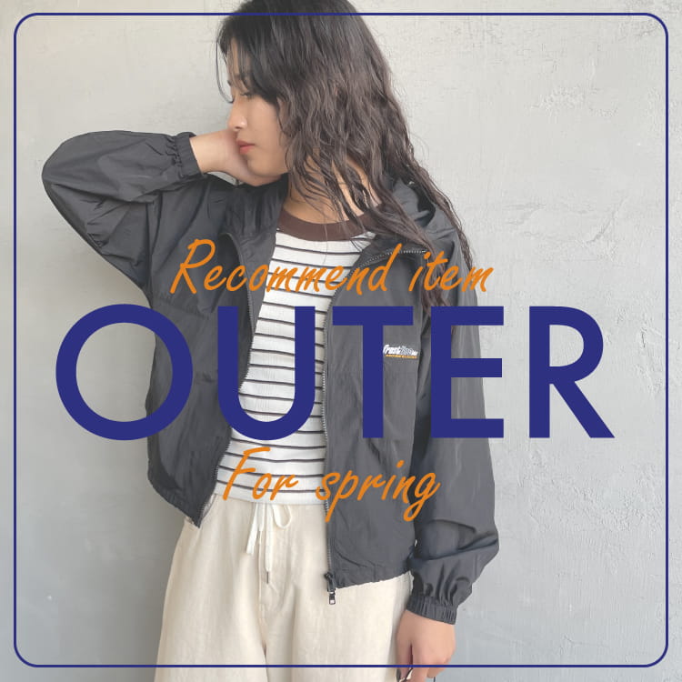 JEANS FACTORY�i�W�[���Y�t�@�N�g���[�j�̃V���b�v�j���[�X�u����I�����A���ɔ���Ă���t�A�E�^�[���W�� �v