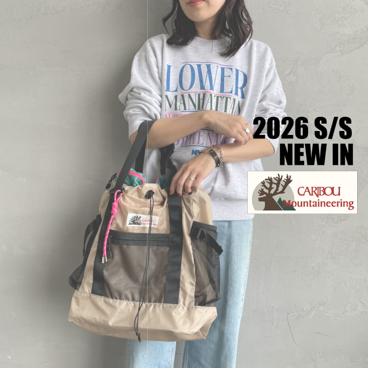 JEANS FACTORY�i�W�[���Y�t�@�N�g���[�j�̃V���b�v�j���[�X�u�yCARIBOU MOUNTAINEERING�z���܂��܂ȃV�[���ő劈��ԈႢ�Ȃ��I2006�t �V��BAG�����ׁ�v