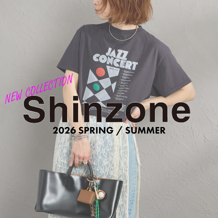 JEANS FACTORY�i�W�[���Y�t�@�N�g���[�j�̃V���b�v�j���[�X�u�yTHE SHINZONE�z2026 SPRING&SUMMER ���X���ג���v