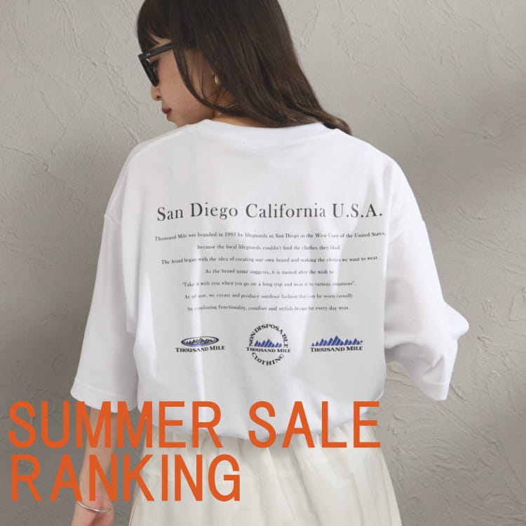 JEANS FACTORY�i�W�[���Y�t�@�N�g���[�j�̃V���b�v�j���[�X�u����ISUMMER SALE�l�C�A�C�e�������L���OTOP10�v