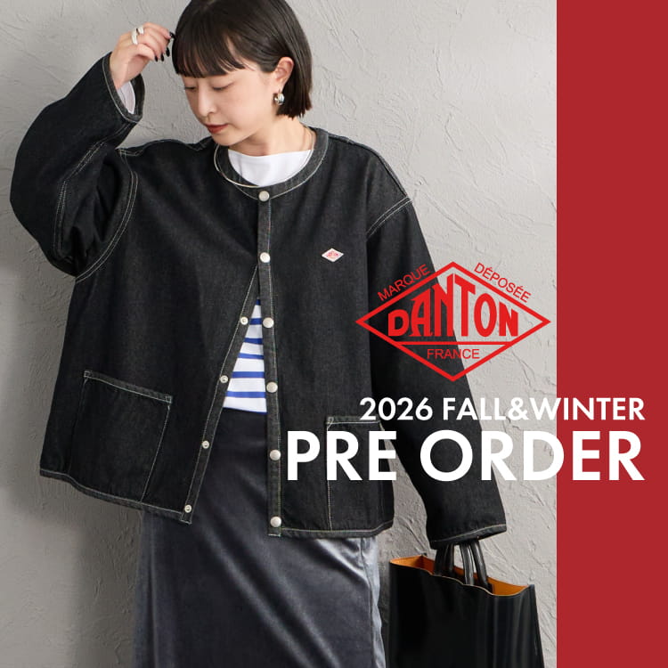 JEANS FACTORY�i�W�[���Y�t�@�N�g���[�j�̃V���b�v�j���[�X�u�yDANTON�z26 Fall/Winter Collection�v