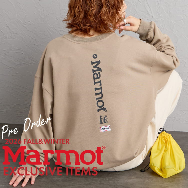 JEANS FACTORY�i�W�[���Y�t�@�N�g���[�j�̃V���b�v�j���[�X�u�yMARMOT�z 26FALL&WINTER �ʒ��A�C�e����s�\��X�^�[�g�v