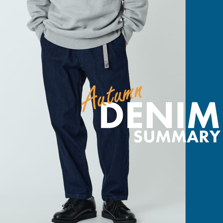 JEANS FACTORY�i�W�[���Y�t�@�N�g���[�j�̃V���b�v�j���[�X�u�f�j������A�H�n�߁BDENIM ITEMS COLLECTION�v