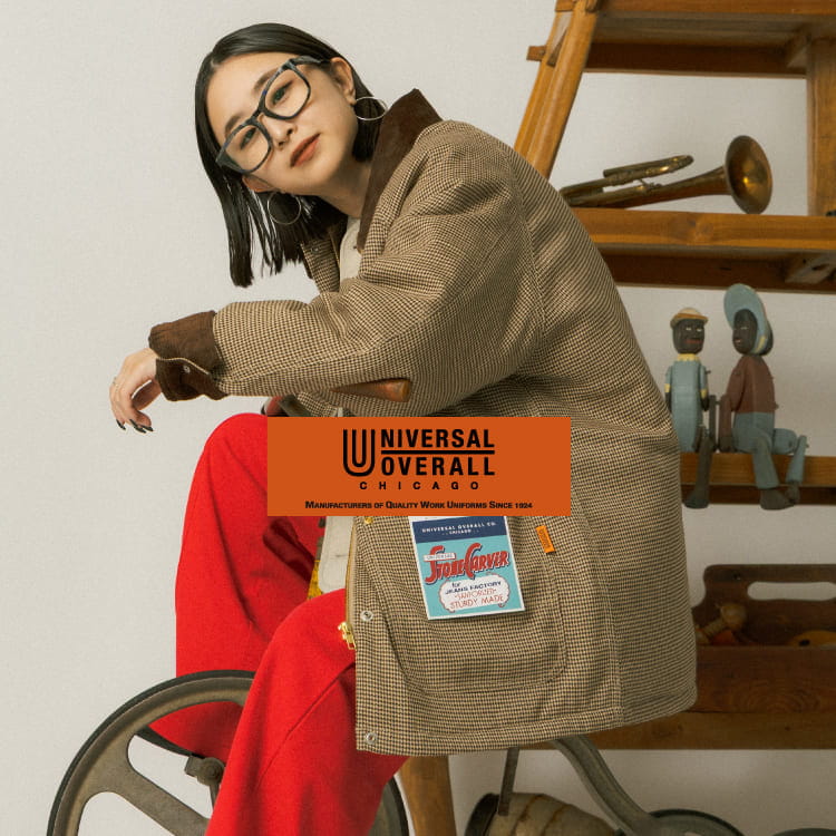 JEANS FACTORY�i�W�[���Y�t�@�N�g���[�j�̃V���b�v�j���[�X�u�yUNIVERSAL OVERALL�z���������l�ߍ��񂾕ʒ��A�C�e�����o��I�v