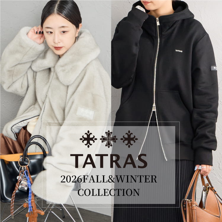 JEANS FACTORY�i�W�[���Y�t�@�N�g���[�j�̃V���b�v�j���[�X�u�yTATRAS�z������~�܂Ŋ���I�H�~�A�C�e�������X���ג��v