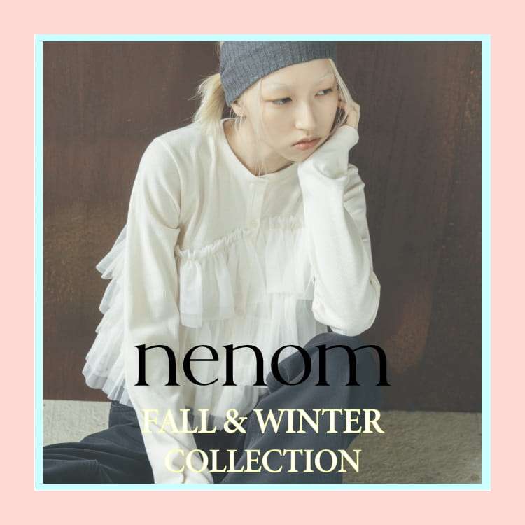 JEANS FACTORY�i�W�[���Y�t�@�N�g���[�j�̃V���b�v�j���[�X�u�ynenom�z���C���[�h�Ŋy���� FALL & WINTER Collection�v