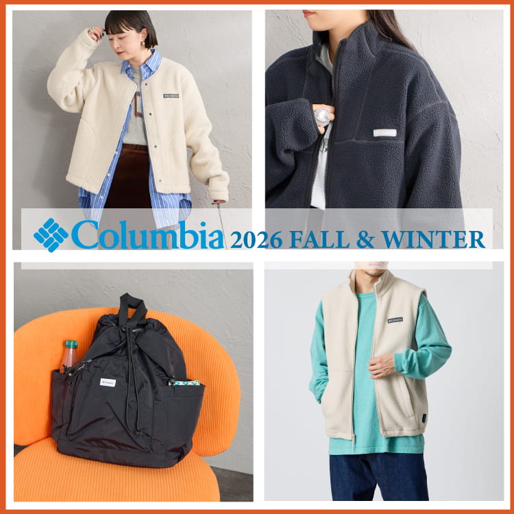JEANS FACTORY�i�W�[���Y�t�@�N�g���[�j�̃V���b�v�j���[�X�u�yColumbia�z2026 FALL&WINTER COLLECTION�v