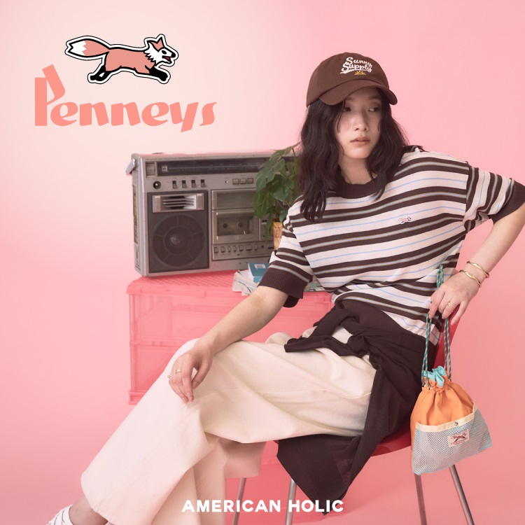 AMERICAN HOLIC�i�A�����J���z���b�N�j�̃V���b�v�j���[�X�u�y�{�������z�wPENNEY'S�i�؃j�[�Y�j�x�Ƃ̃R���{�A�C�e����4�e���o��v
