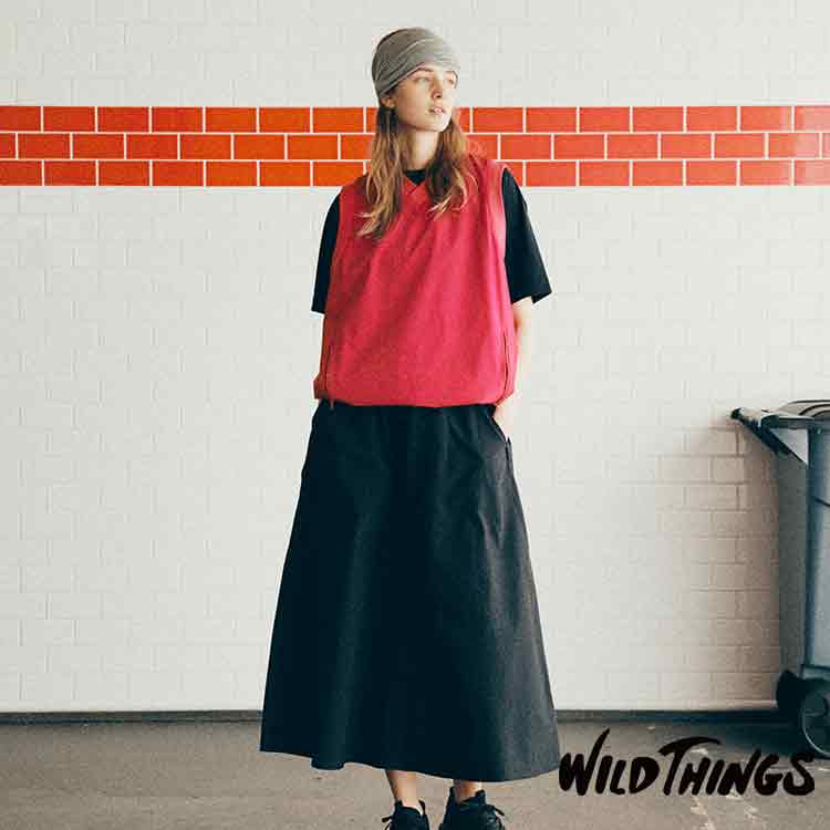 セール】【WILDTHINGS / ワイルドシングス】 SUPPLEX FLARE SKIRT サプレックスフレアスカート（スカート）｜WILD  THINGS（ワイルドシングス）のファッション通販 - ZOZOTOWN