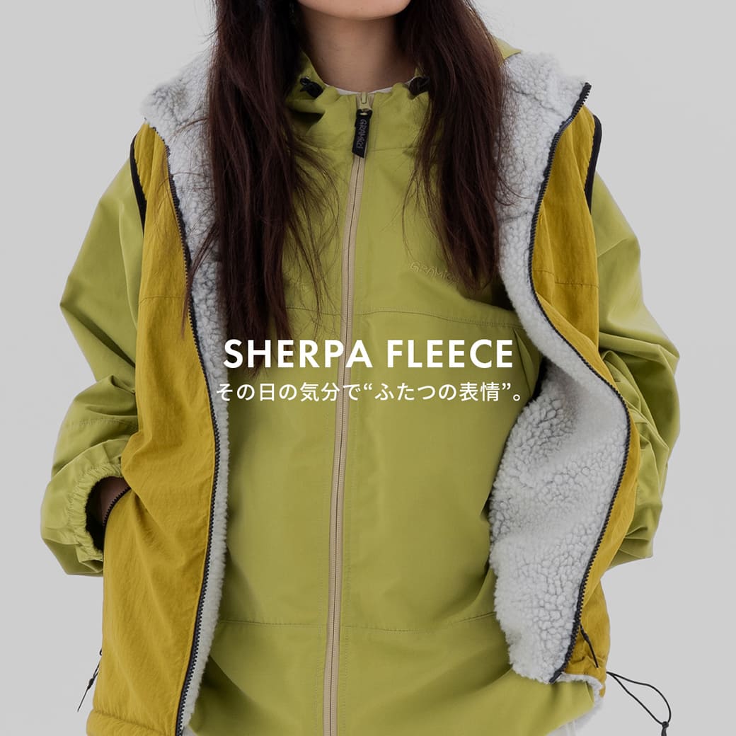 RIPPLE SHERPA JACKET｜リップルシェルパジャケット UNISEX（ブルゾン