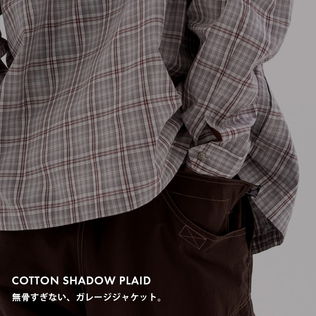 Gramicci / WILD THINGS�i�O���~�` / ���C���h�V���O�X�j�̃V���b�v�j���[�X�u�yGramicci�zCOTTON SHADOW PLAID�v