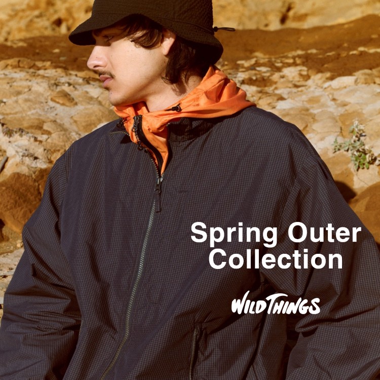 Gramicci / WILD THINGS�i�O���~�` / ���C���h�V���O�X�j�̃V���b�v�j���[�X�u�yWILD THINGS�z�t�̃��C�g�A�E�^�[���W�L���v