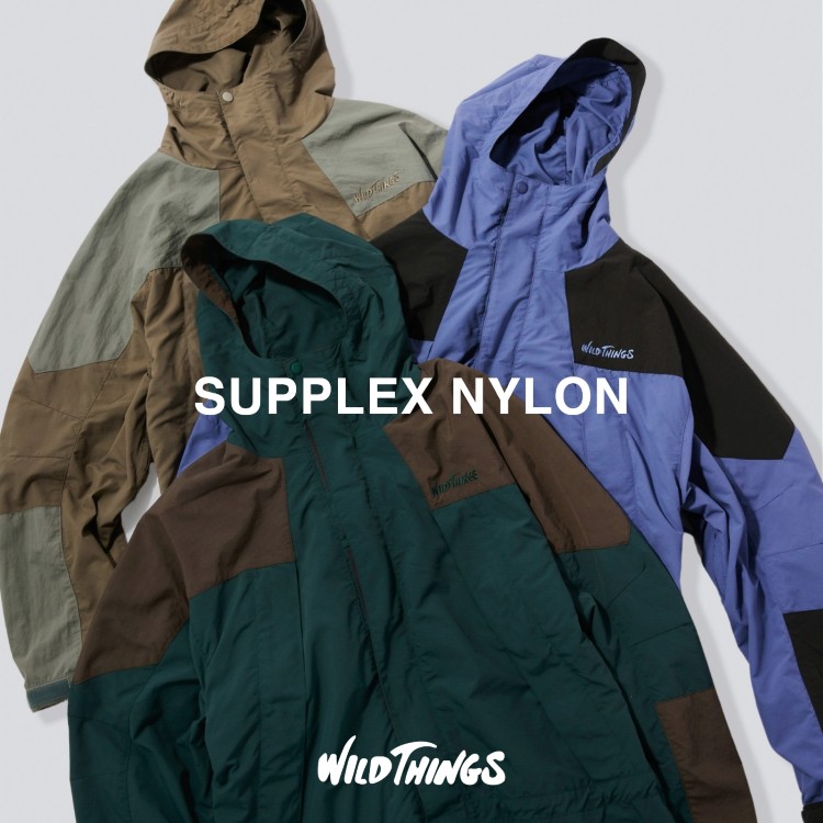 Gramicci / WILD THINGS�i�O���~�` / ���C���h�V���O�X�j�̃V���b�v�j���[�X�u�yWILD THINGS�z�ɍ׍\���������炷�_�炩�Ȏ����Ƌ@�\���v