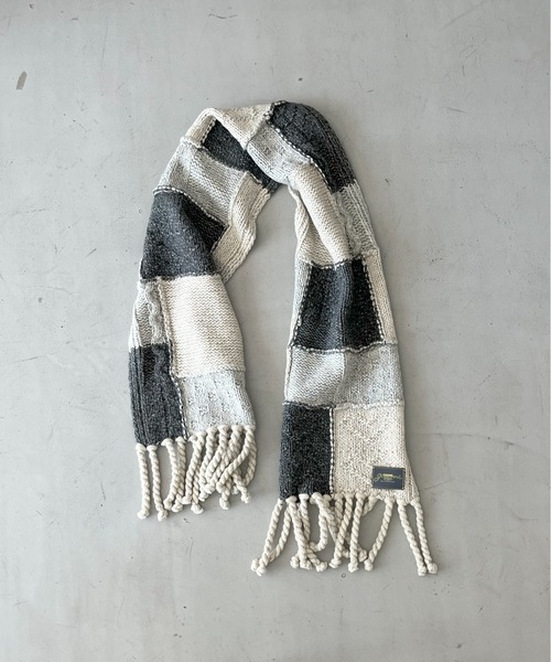 OiI[j̃Vbvj[XuGANNI Wool cotton mix knit scarfv