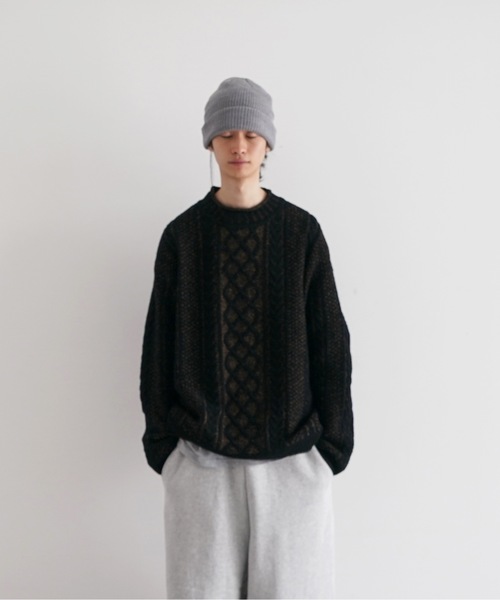 OiI[j̃Vbvj[Xureverve Cable jaquard knitv