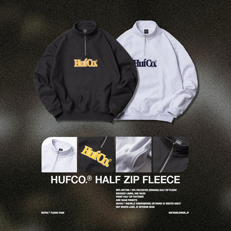 HUF｜ハフのトピックス「【NEW】HUFCO FLEECE PACK」 - ZOZOTOWN