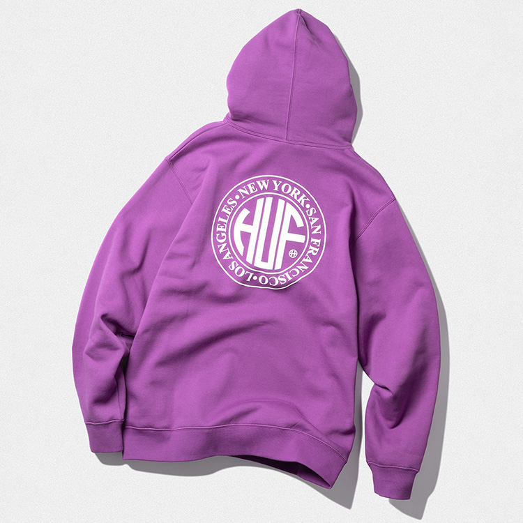 【人気美品】REGIONAL PUFF HOODIE/ HUF フード パーカー