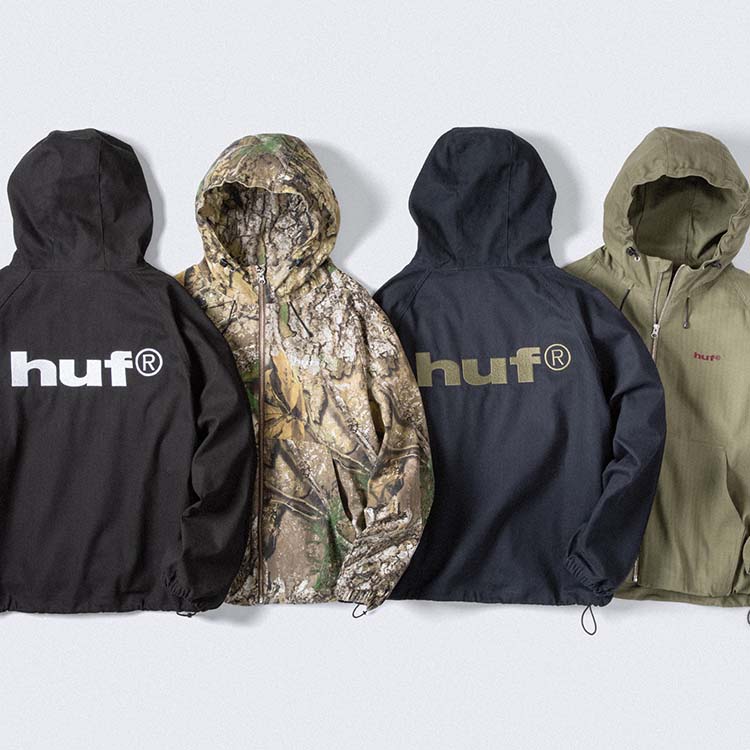 土*人様 HUF Audio Hooded Jacket ブラック【店舗完売商品 HUF®eightynine HOODED JACKET｜JACKETS（ジャケット）｜【公式通販
