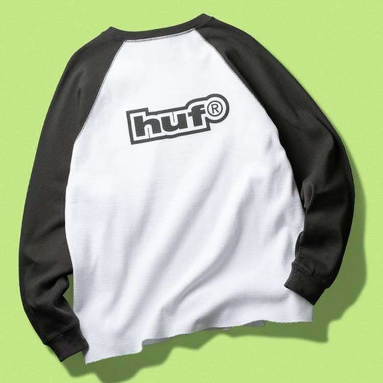 HUF�i�n�t�j�̃V���b�v�j���[�X�u�yHUF�z89 OUTLINE LS RAGLAN�v