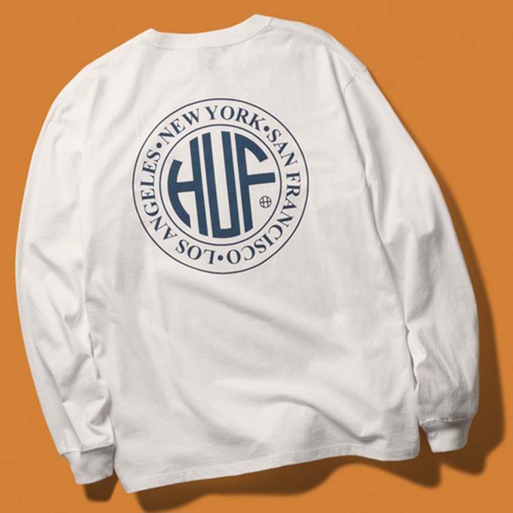 HUF�i�n�t�j�̃V���b�v�j���[�X�u�yHUF�zREGIONAL LS TEE�v