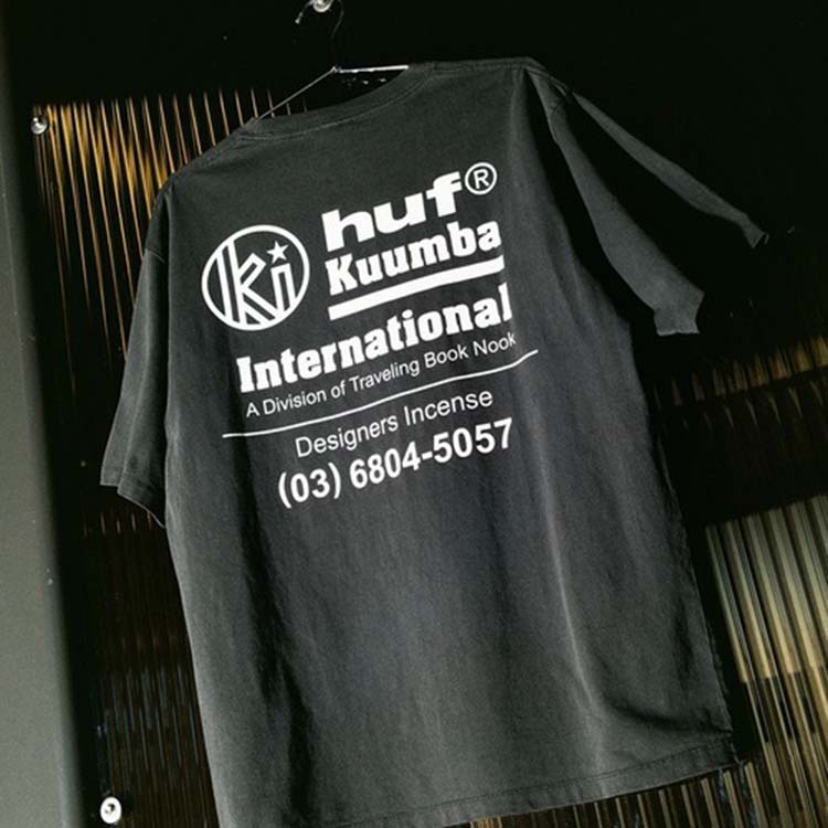 HUF�i�n�t�j�̃V���b�v�j���[�X�u�yHUF�zHUF X KUUMBA INTERNATIONAL KUUMBA TEE�v