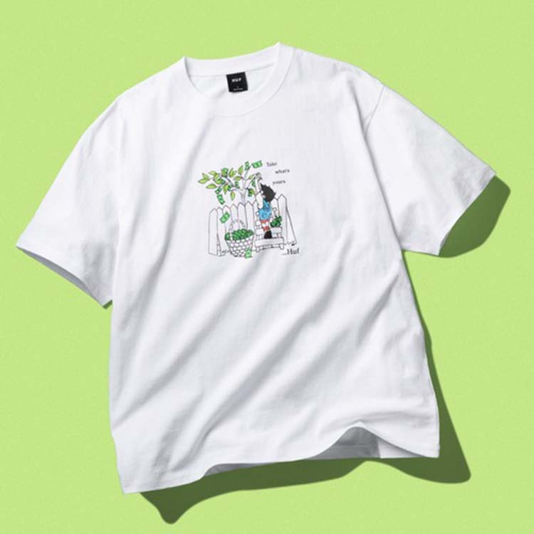 HUF�i�n�t�j�̃V���b�v�j���[�X�u�yHUF�zTAKE YOURS TEE�v