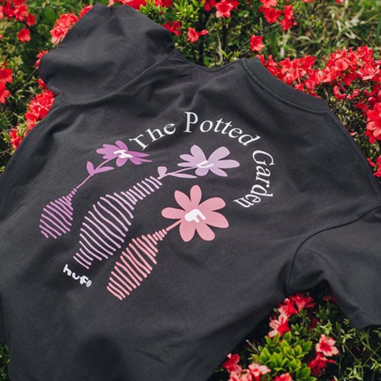 HUF�i�n�t�j�̃V���b�v�j���[�X�u�yHUF�zTHE POTTED GARDEN TEE�v