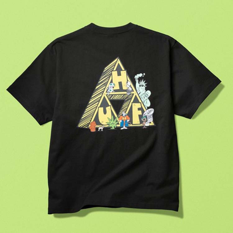 HUF�i�n�t�j�̃V���b�v�j���[�X�u�yHUF�zSATURDAY MORNING TT TEE�v