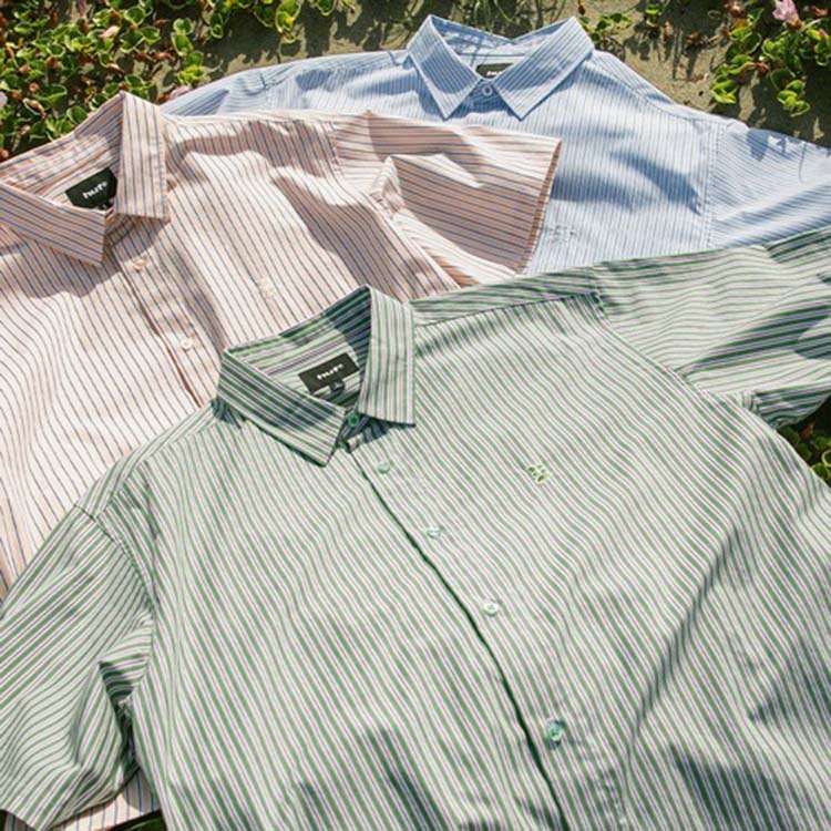 HUF�i�n�t�j�̃V���b�v�j���[�X�u�yHUF�zMEGABLAST STRIPE SHIRT�v