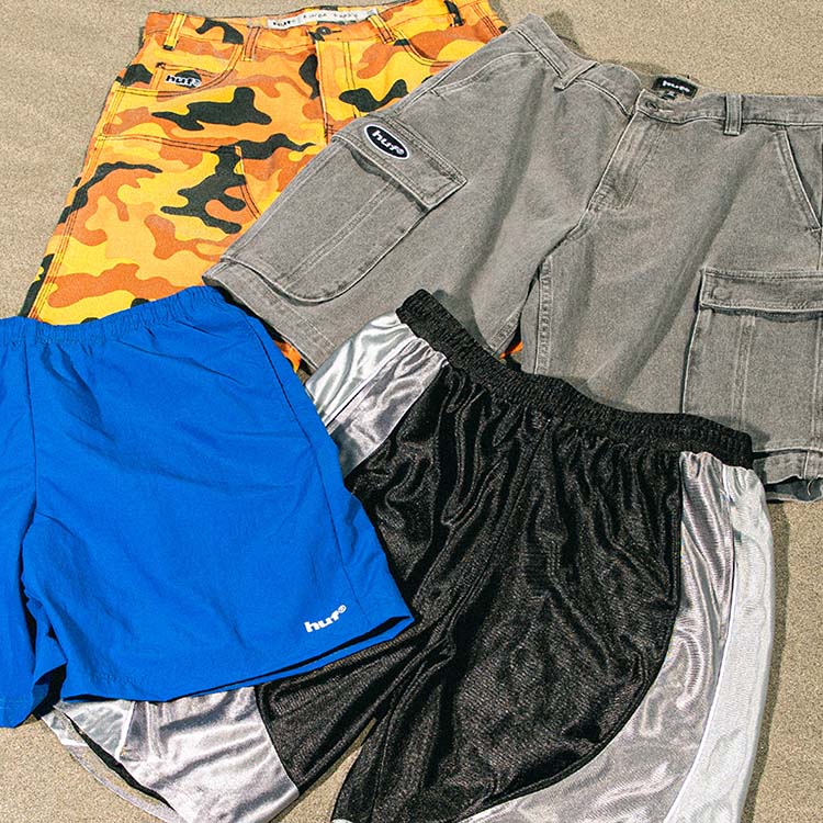 HUF�i�n�t�j�̃V���b�v�j���[�X�u�yHUF�zSUMMER NEW SHORTS�v