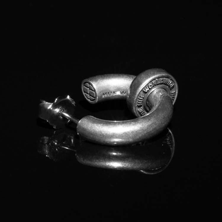 HUF�i�n�t�j�̃V���b�v�j���[�X�u�yHUF�zBUTTON UP HOOP PIERCE�v