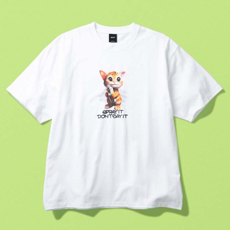 HUF�i�n�t�j�̃V���b�v�j���[�X�u�yHUF�zSPRAY IT TEE�v