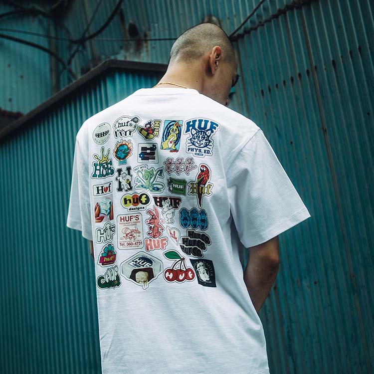HUF�i�n�t�j�̃V���b�v�j���[�X�u�yHUF�zLATE BLOOM TEES�v