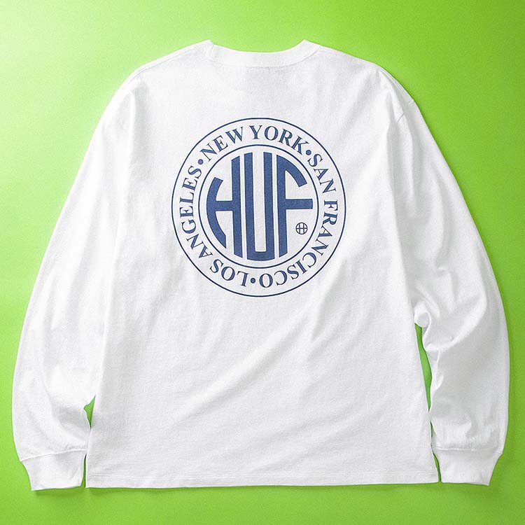 HUF�i�n�t�j�̃V���b�v�j���[�X�u�yHUF�zREGIONAL LS TEE�v