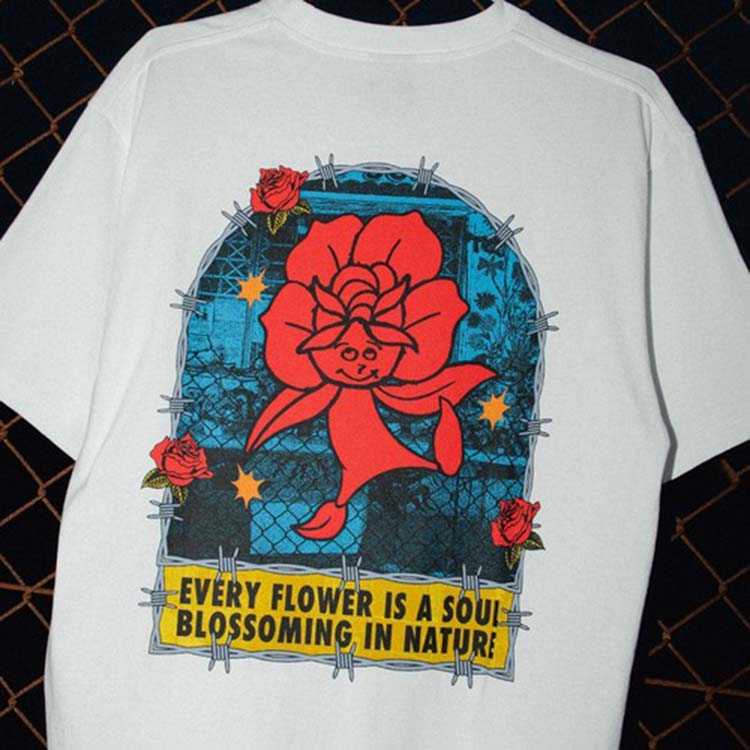 HUF�i�n�t�j�̃V���b�v�j���[�X�u�yHUF�zFLOWER DISTRICT TEE�v