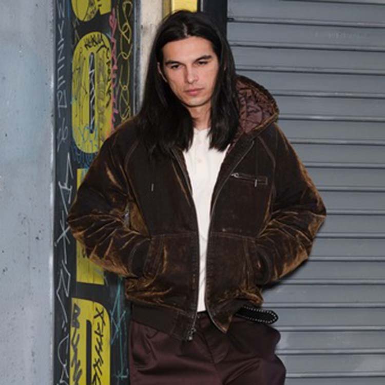 HUF�i�n�t�j�̃V���b�v�j���[�X�u�yHUF�zFLOCKED DENIM HOODED JACKET�v
