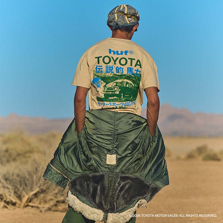 HUF�i�n�t�j�̃V���b�v�j���[�X�u�yHUF�zhuf X LAND CRUISER�v