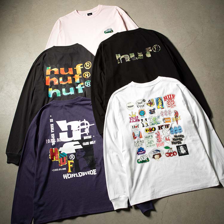 HUF�i�n�t�j�̃V���b�v�j���[�X�u�yHUF�zFALL 26 LS TEE�v