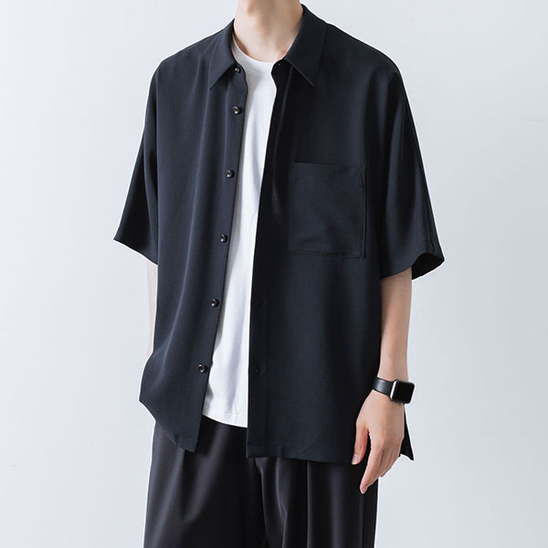 ATTACHMENT 半袖シャツ ホワイト サイズ2 ATTACHMENT シャツ 「ATTACHMENT/アタッチメント」ポリエステル