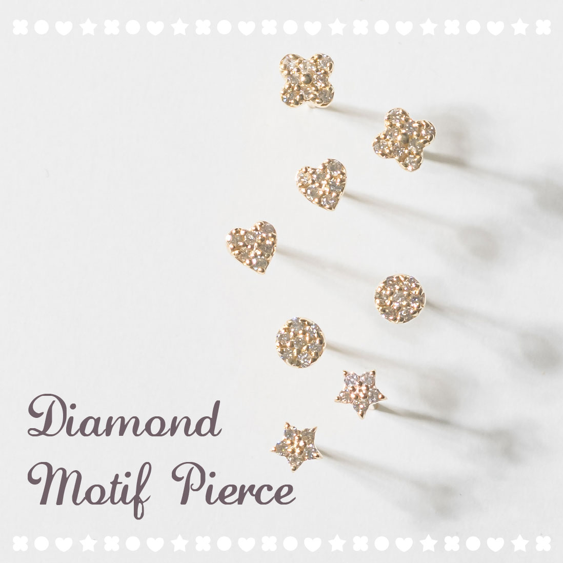 セール】K10 ダイヤモンド ピアス(ピアス(両耳用))|Jewel セール】K10 ダイヤモンド ピアス(ピアス(両耳用))|Jewel