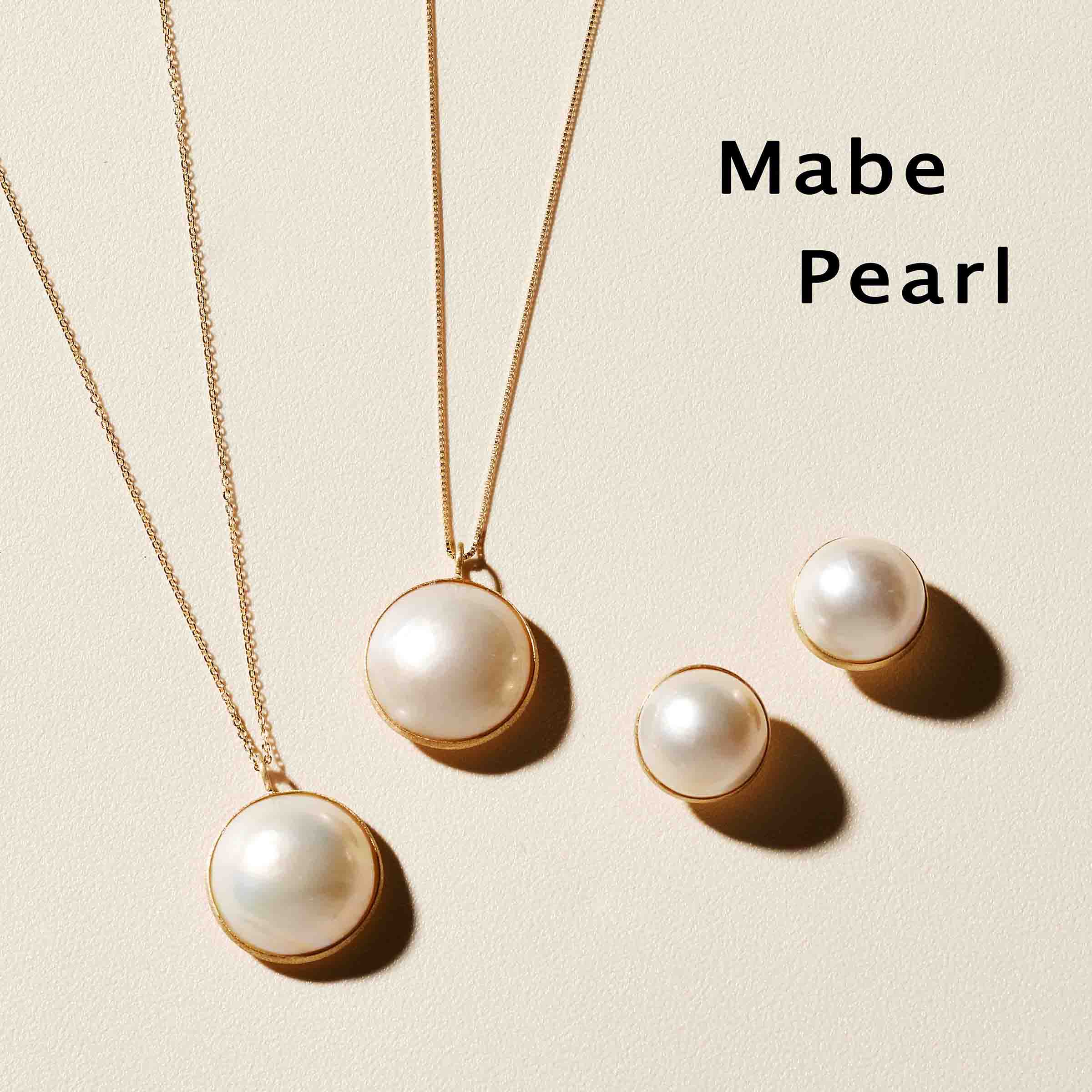 セール】K18 マベパール ピアス（ピアス（両耳用））｜Jewel