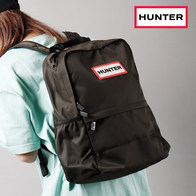 HUNTER ORG TOPCLIP BACKPACK RUB LTH（オリジナル トップクラップ