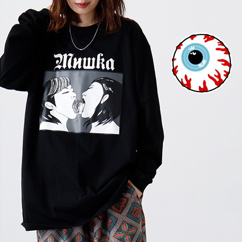 MISHKA 2022-23AW USA MISHKA グラフィック プリント パーカー