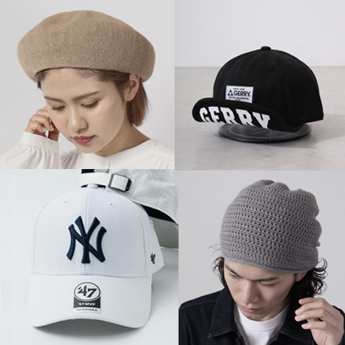 セール】アニマル刺繍 ベレー帽（ハンチング/ベレー帽）｜Sense of 