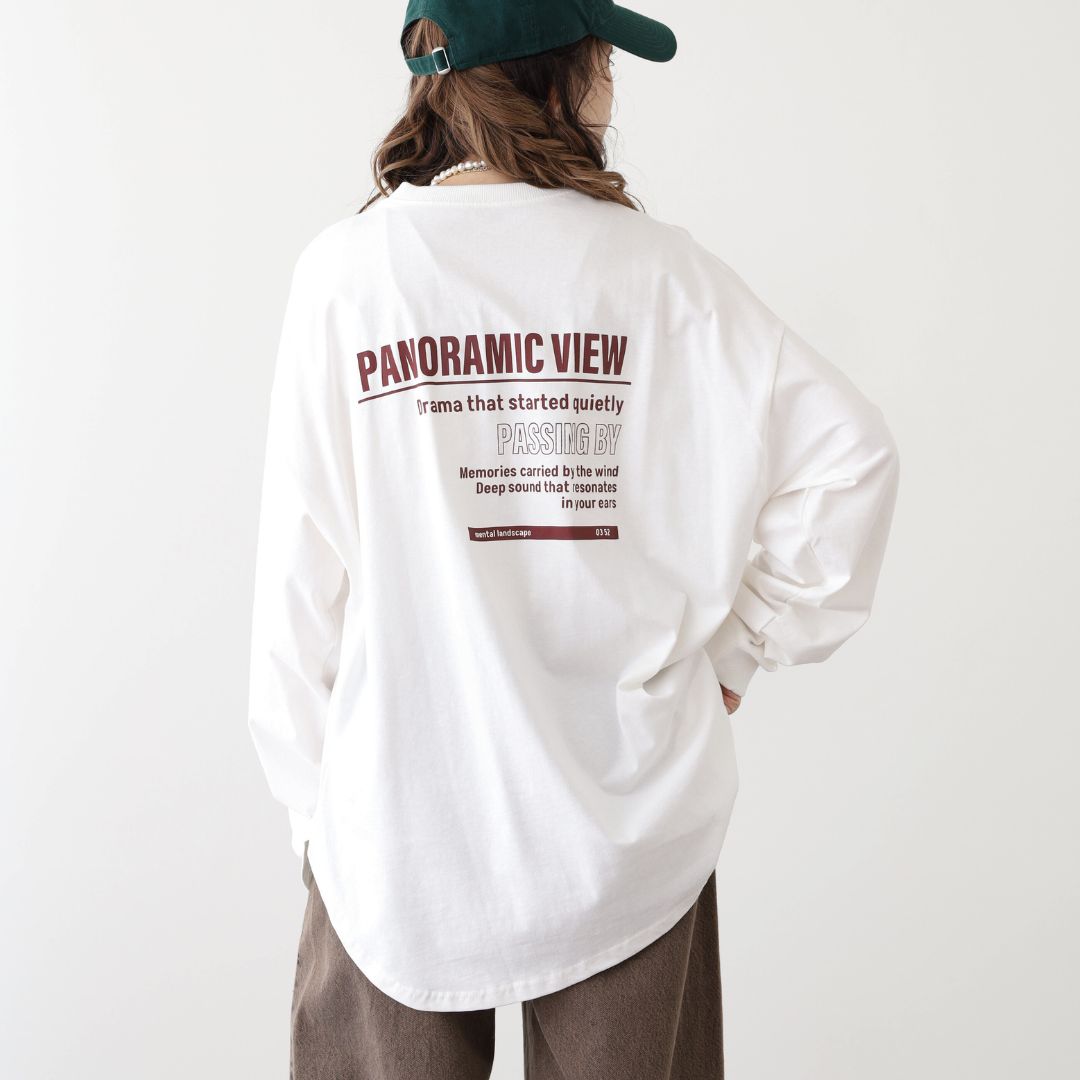 みー windyちゃん➕燃えよロンT 燃えよ ロンT ホワイト Lサイズ 藤井風