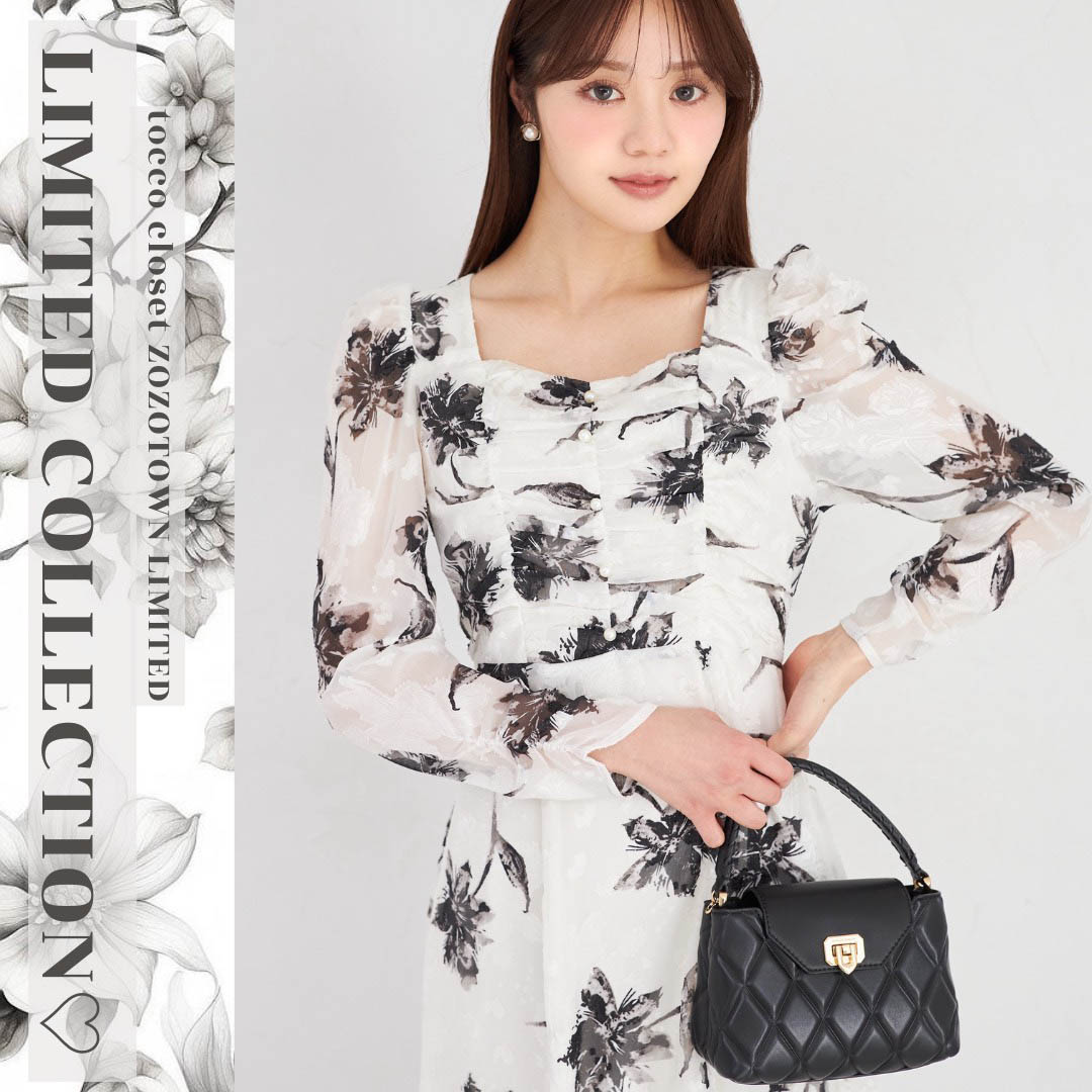 tocco closet�^&. NOSTALGIA�i�g�b�R�@�N���[�[�b�g�@�^�@�A���h�h�b�g�m�X�^���W�A�j�̃V���b�v�j���[�X�u�_�t������^ tocco closet ZOZOTOWN Limited Edition�v