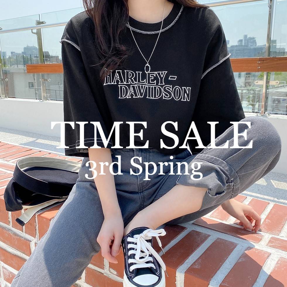 3rdSpring｜サードスプリングのトピックス「TIME SALE【3rd Spring】」 - ZOZOTOWN