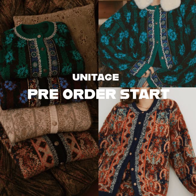 YARD PLUS/AUNT MARIE'S�i���[�h�v�����X/�A���g�}���[�Y�j�̃V���b�v�j���[�X�u�yUnitage�zPRE ORDER START�v